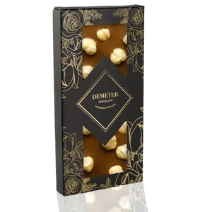Ments meg! - Demeter Chocolate - Tejcsokoládé egész piemonti mogyoróval 50g