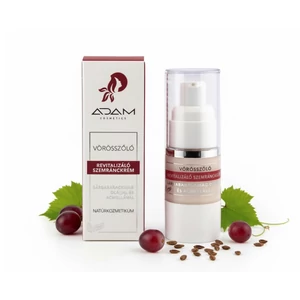 Adam Cosmetics- Vörösszőlő revitalizáló szemránckrém Sárgabarackmag olajjal és Achmellával (20ml) Adam Cosmetics- Vörösszőlő revitalizáló szemránckrém Sárgabarackmag olajjal és Achmellával (20ml)