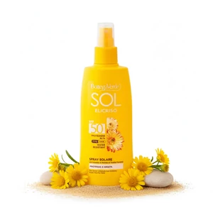 Bottega Verde - SOL ELICRISO - Napspray - véd és hidratál - Tenuta Massaini Helichrysum kivonattal - SPF 50 magas védelem (200 ml) - vízálló