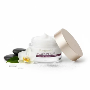 Bottega Verde - Ialuron Plus - Arckrém, töltő és tömörítő hatás, hialuronsavat és fehérvirág kivonatokat tartalmaz, SPF15 (50 ml) - normál vagy száraz bőrre Bottega Verde - Ialuron Plus - Arckrém, töltő és tömörítő hatás, hialuronsavat és fehérvirág kivonatokat tartalmaz, SPF15 (50 ml) - normál vagy száraz bőrre