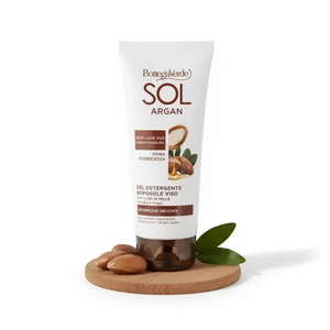Bottega Verde - SOL Argan - Napozás utáni arctisztító gél - minden bőrtípusra - Argán olajjal (100 ml)