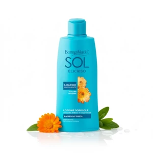 Bottega Verde -SOL Elicriso - Napozás utáni testápoló - frissít és hidratál - Tenuta Massaini Helichrysum kivonattal (200 ml) - Könnyű textúra - Gyorsan beszívódó - Frissít és hidratál