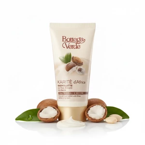 Bottega Verde - Karitè d'Africa - Ultra gazdag tusfürdő krém shea kivonattal (Minisize - 50 ml) - Normál vagy száraz bőrre Bottega Verde - Karitè d'Africa - Ultra gazdag tusfürdő krém shea kivonattal (Minisize - 50 ml) - Normál vagy száraz bőrre