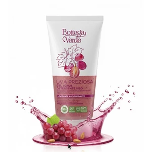 Bottega Verde - UVA PREZIOSA - arctisztító gél - kisimító és antioxidáns - hiperfermentált vörös szőlő kivonattal (150 ml) - normál bőrre