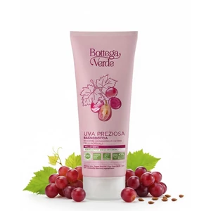 Bottega Verde - Uva Preziosa - Kisimító tusfürdő - hiperfermentált vörös szőlő kivonattal és biológiailag lebomló felületaktív anyagokkal-minisize (40 ml) - normál bőrre