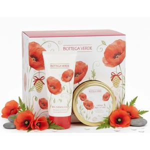 Bottega Verde - Papavero & Collagene ajándékcsomag (Tusfürdő 200ml + kézkrém 50ml)