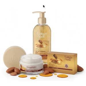Bottega Verde - Argan del Marocco csomag ( Arckrém + Arctisztító gél + Szappan )