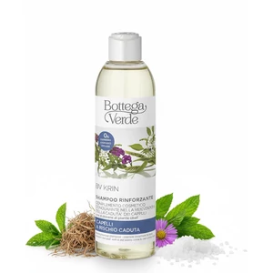 Bottega Verde - BV Krin - Erősítő sampon - kozmetikai kezelés a hajhullás megelőzésére - 8 növényi hatóanyaggal (250 ml) Bottega Verde - BV Krin - Erősítő sampon - kozmetikai kezelés a hajhullás megelőzésére - 8 növényi hatóanyaggal (250 ml)