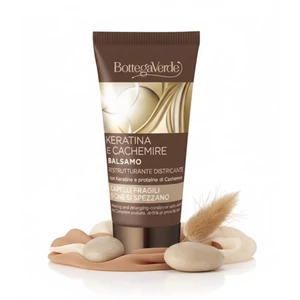 Bottega Verde - Keratina e Cachemire - Kifésülést segítő kondicionáló - keratinnal és kasmír proteinnel - törékeny és töredező haj (Minisize - 40ml) Bottega Verde - Keratina e Cachemire - Kifésülést segítő kondicionáló - keratinnal és kasmír proteinnel - törékeny és töredező haj (Minisize - 40ml)