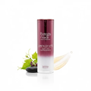 Bottega Verde - Linfa di Vite - Revitalizáló arcszérum - globális hatás - Vine Sap-pel és a Palazzo Massaini Red szőlőből nyert fitokomplexszel (25 ml) - minden bőrtípusra