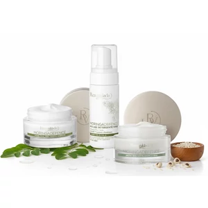 Bottega Verde - Exkluzív Moringadefence arcápoló csomag ( Arctisztító hab + nappali arckrém + éjszakai arckrém )