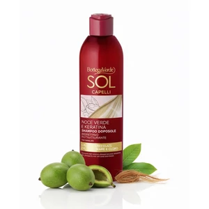 Bottega Verde - Sol Capelli - Zöld dió és keratin sampon - (250 ml) - napozás utáni sampon Bottega Verde - Sol Capelli - Zöld dió és keratin sampon - (250 ml) - napozás utáni sampon