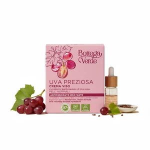 Bottega Verde - UVA PREZIOSA - Arckrém - antioxidáns - hiperfermentált vörösszőlő kivonattal (50 ml) - normál bőrre