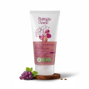 Bottega Verde - UVA PREZIOSA - arctisztító gél - kisimító és antioxidáns - hiperfermentált vörös szőlő kivonattal (150 ml) - normál bőrre