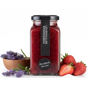 Kaldeneker Lekvárosház - Levendulás eperdzsem steviával édesített 312ml 