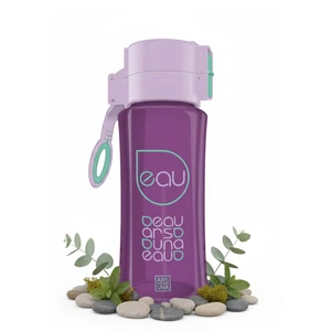 BPA mentes kulacs - 450ml (Lila-zöld)