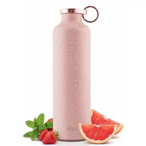 Rozsdamentes duplafalú acél hőtartó kulacs (Pink, 680ml)
