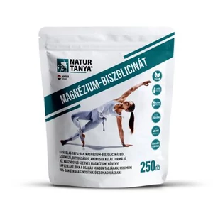 Natur Tanya® MAGNÉZIUM-BISZGLICINÁT - 100% magnézium-biszglicinát kelát, jól hasznosuló szerves magnézium, családi kiszerelésben 250 db Natur Tanya® MAGNÉZIUM-BISZGLICINÁT - 100% magnézium-biszglicinát kelát, jól hasznosuló szerves magnézium, családi kiszerelésben 250 db