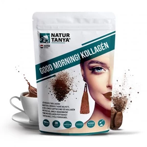 Ments meg! - Natur Tanya® Good morning! Kollagén cappuccino - hal és marha kollagén peptidek, biotin, C-vitamin és cink-biszglicinát 320g