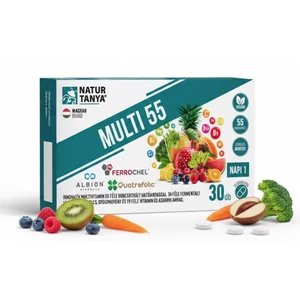 Natur Tanya® MULTI 55 – Fermentált multivitamin 55 féle koncentrált hatóanyag, 36 fermentált zöldség, gyümölcs, gyógynövény és 19 vitamin, ásványi anyag 30db Natur Tanya® MULTI 55 – Fermentált multivitamin 55 féle koncentrált hatóanyag, 36 fermentált zöldség, gyümölcs, gyógynövény és 19 vitamin, ásványi anyag 30db