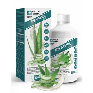 Natur Tanya® ALOE VERA ITAL NATUR – Független, akkreditált laborral igazolt acemannán tartalommal1000 ml Natur Tanya® ALOE VERA ITAL NATUR – Független, akkreditált laborral igazolt acemannán tartalommal1000 ml