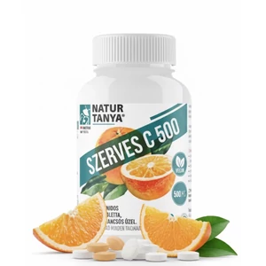 Szerves C-vitamin 500 mg narancs ízű rágótabletta (100 db) Szerves C-vitamin 500 mg narancs ízű rágótabletta (100 db)
