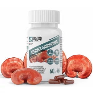Szerves Ganoderma, Pecsétviaszgomba (60 db) Szerves Ganoderma, Pecsétviaszgomba (60 db)