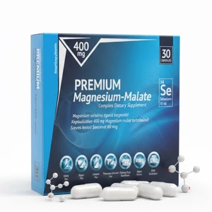 Napfényvitamin - Prémium Magnézium-malát 400 mg szerves kötésű szelénnel 80 mcg Napfényvitamin - Prémium Magnézium-malát 400 mg szerves kötésű szelénnel 80 mcg