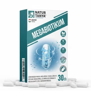 Ments meg - Natur Tanya® MEGABIOTIKUM - 12 féle baktériumtörzs, mega dózisú, 120 milliárd CFU élőflóra tartalom Ments meg - Natur Tanya® MEGABIOTIKUM - 12 féle baktériumtörzs, mega dózisú, 120 milliárd CFU élőflóra tartalom