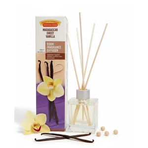 Bambuszpálcás illatosító madagaszkári édes vanília illat (120ml, Madagascar Sweet Vanilla) Bambuszpálcás illatosító madagaszkári édes vanília illat (120ml, Madagascar Sweet Vanilla)
