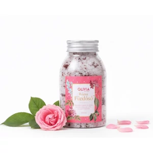 Olivia Natural -  Rózsa fürdősó 250ml Olivia Natural -  Rózsa fürdősó 250ml