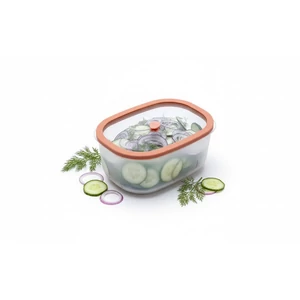 Status Fresko Polipropilén vákuumtároló edzett üveg tetővel (Lazac 1,4 L)