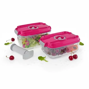 Status szett dobozban (2 db Magenta vákuumtároló doboz: 1,4L+2L+1 db kézi pumpa)