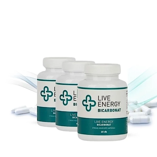 Live Energy Bicarbonat kapszula 3x60db-os csomag