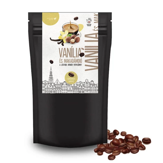 Ar'Gusto Fresco ízesített kávé (100 g, Szemes babkávé, vanilia makadam )