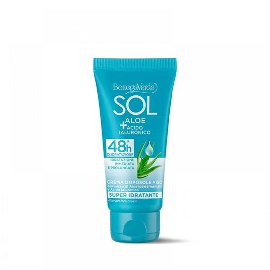 Bottega Verde - SOL Aloe hyaluronsav - Napozás utáni arckrém 50ml