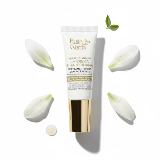 Bottega Verde - Minisize - Petali Di Giglio - Rendkívüli nappali és éjszakai arckezelés (5 ml)