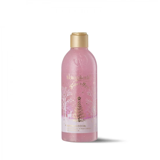 Bottega Verde- Fiaba in Rosa - Tusfürdő rózsaszirom és vanília jegyekkel - 250 ml