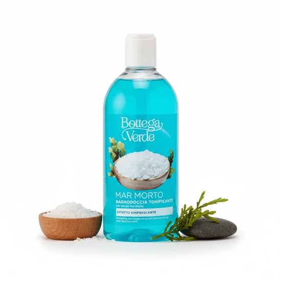 Bottega Verde - MAR MORTO - Élénkítő tusfürdő - Holt-tengeri sóval (400 ml) - frissítő hatás