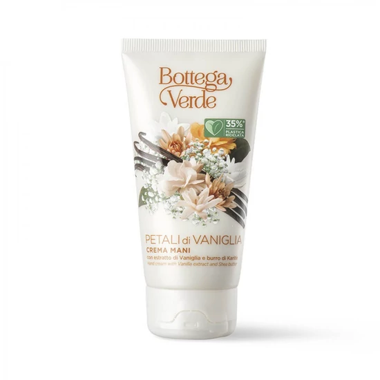 Bottega Verde - Petali di Vaniglia - Kézkrém vanília kivonattal és shea vajjal (75 ml)