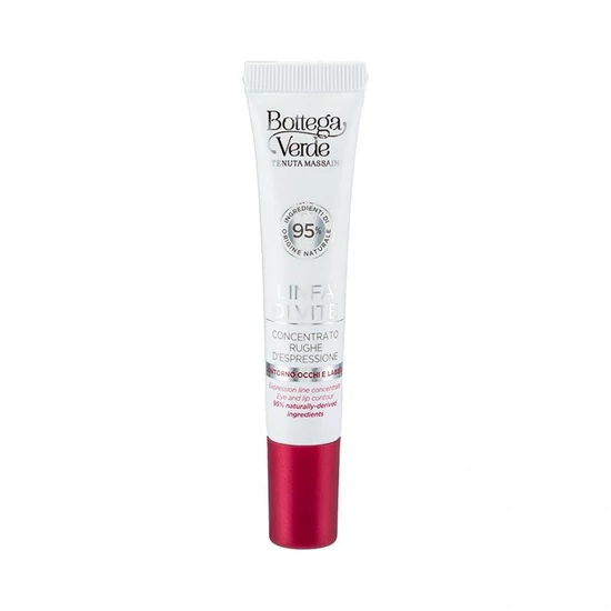 Bottega Verde - Linfa di Vite - Szemráckrém - simító hatás - szőlőnedv és Acmella Oleracea (10 ml) - szem- és ajakkontúr