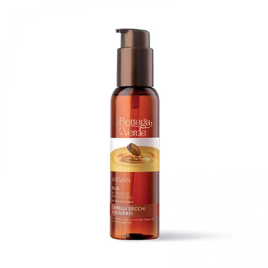 Bottega Verde - Argan - Tápláló és védő olaj - argánolajjal (100 ml) - száraz és sérült hajra