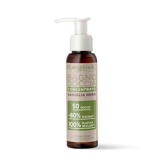 Bottega Verde - Vaniglia nera - Koncentrált tusfürdő - vanília kivonattal (95 ml)