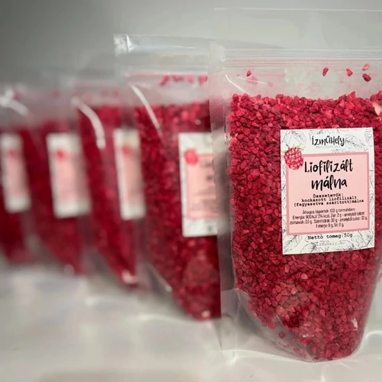 Ízműhely Manufaktúra - Liofilizált málna 50g