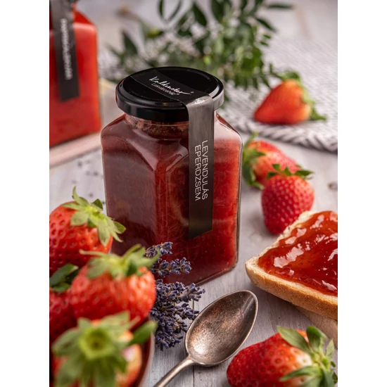 Kaldeneker Lekvárosház - Levendulás eperdzsem 312ml