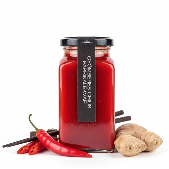 Kaldeneker Lekvárosház - Gyömbéres-chillis paprikalekvár (312ml )