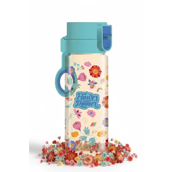 BPA mentes kulacs - 475ml (Flower Power)