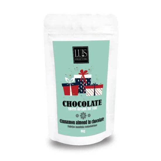 Tasakos desszert-Fahéjas mandula csokoládéban 90g
