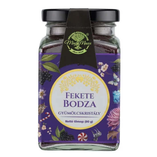Mag Maxx - Fekete Bodza  gyümölcskristály 40g