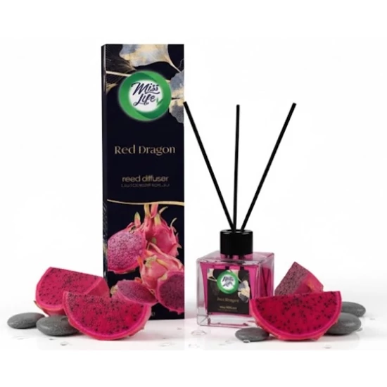Miss Life - Bamboo pálcikás légfrissítő (Red Dragon) 100ml